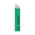 Green Blade Tattoo Microblade Eyebrow Needles Sterile